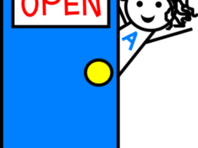 Open Clipart Door Clipart - Open Clipart Door Clipart (640x480)