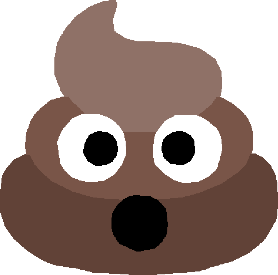 Emoji Clipart Nose, Emoji Nose Transparent Free For - Merda Png (1000x1000)