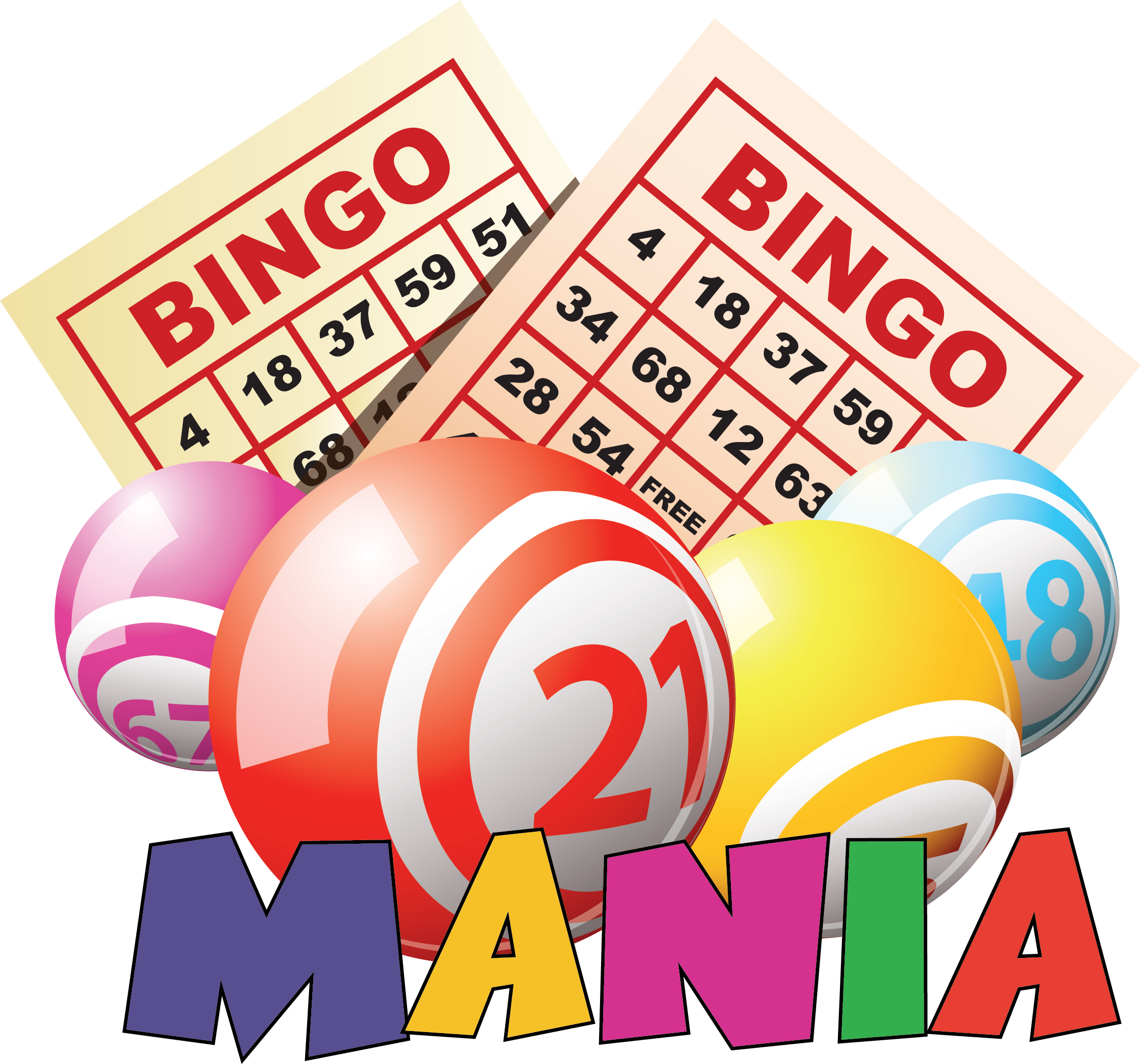 Bingomania Fundraiser Rochester - Graphic Design (2259x2106)