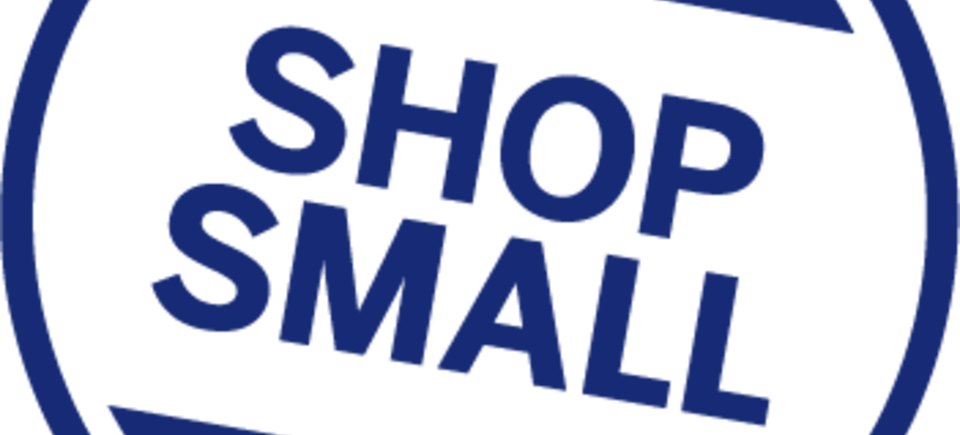 Small Businesss Saturday - Electric Blue (960x435)