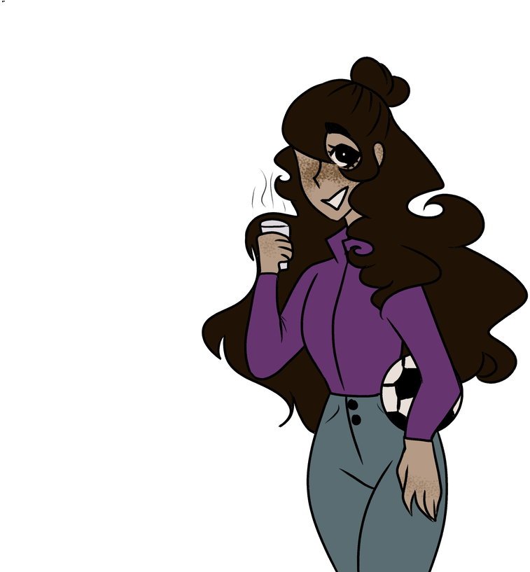 Soccer Mom Open Collab By Miindyou - Cartoon (979x816)