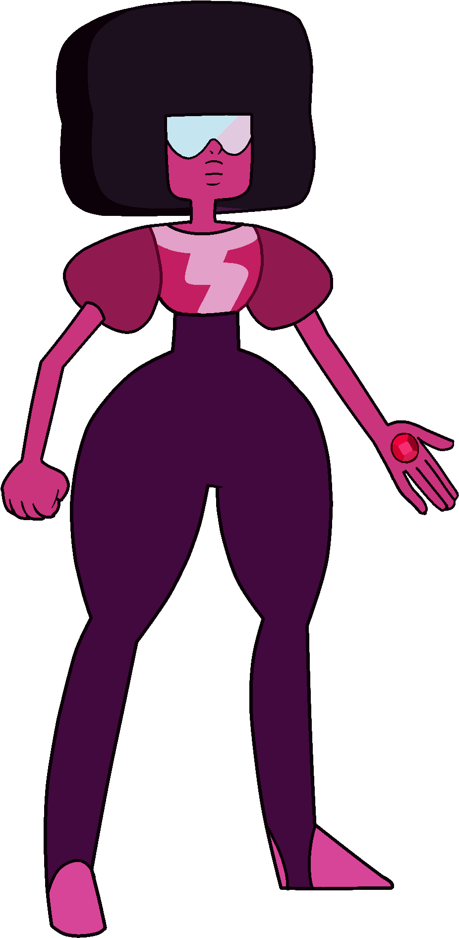 Garnet - Steven Universe 80s Garnet (950x1970)