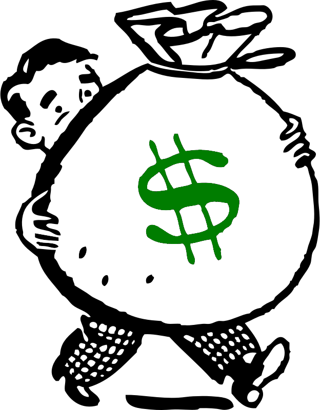 Assets Is Being Measured And Acted Upon, Please Reach - Money Bag Drawing (624x800)