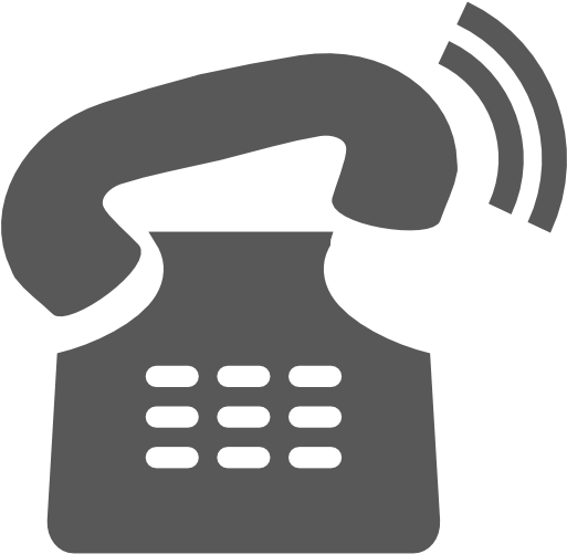 508 473 - Telephone Ringing Vector Png (512x512)