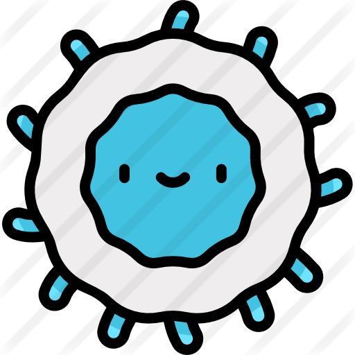 White Blood Cell Free Icon - White Blood Cell Icon (512x512)