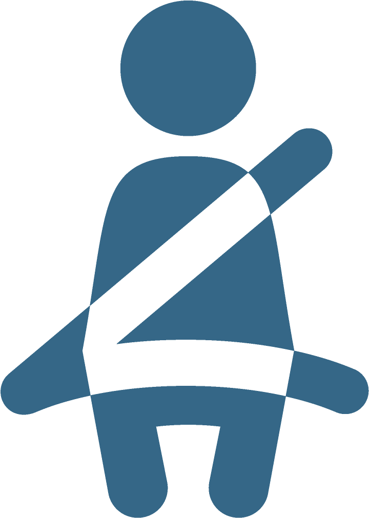 Distracted Building A Better Fleet Policy Ⓒ - Seat Belt Symbol Png (797x1128)
