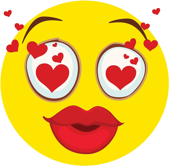 Картинки Со Смайликами - Facebook Emoticon Stickers Heart (720x720)