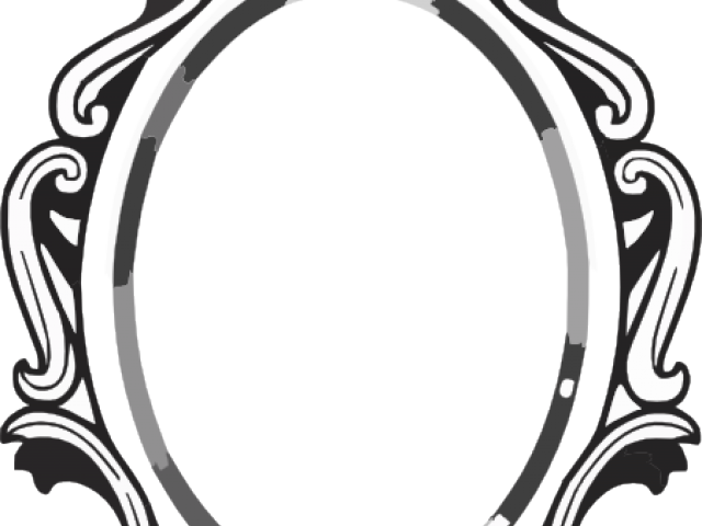 Mirror Clipart Borders - Mirror Frame Clipart (640x480)