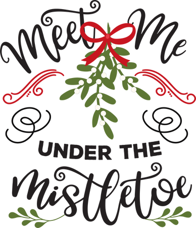 Image - Silhouette Mistletoe Svg (388x450)