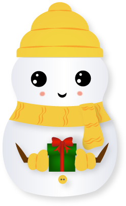 Christmas Holiday Emoji Messages Sticker-1 - Cartoon (409x416)