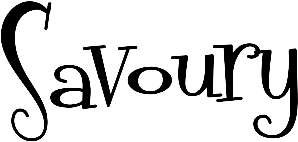 Logo - Sweet And Savoury Caligraphy (607x347)
