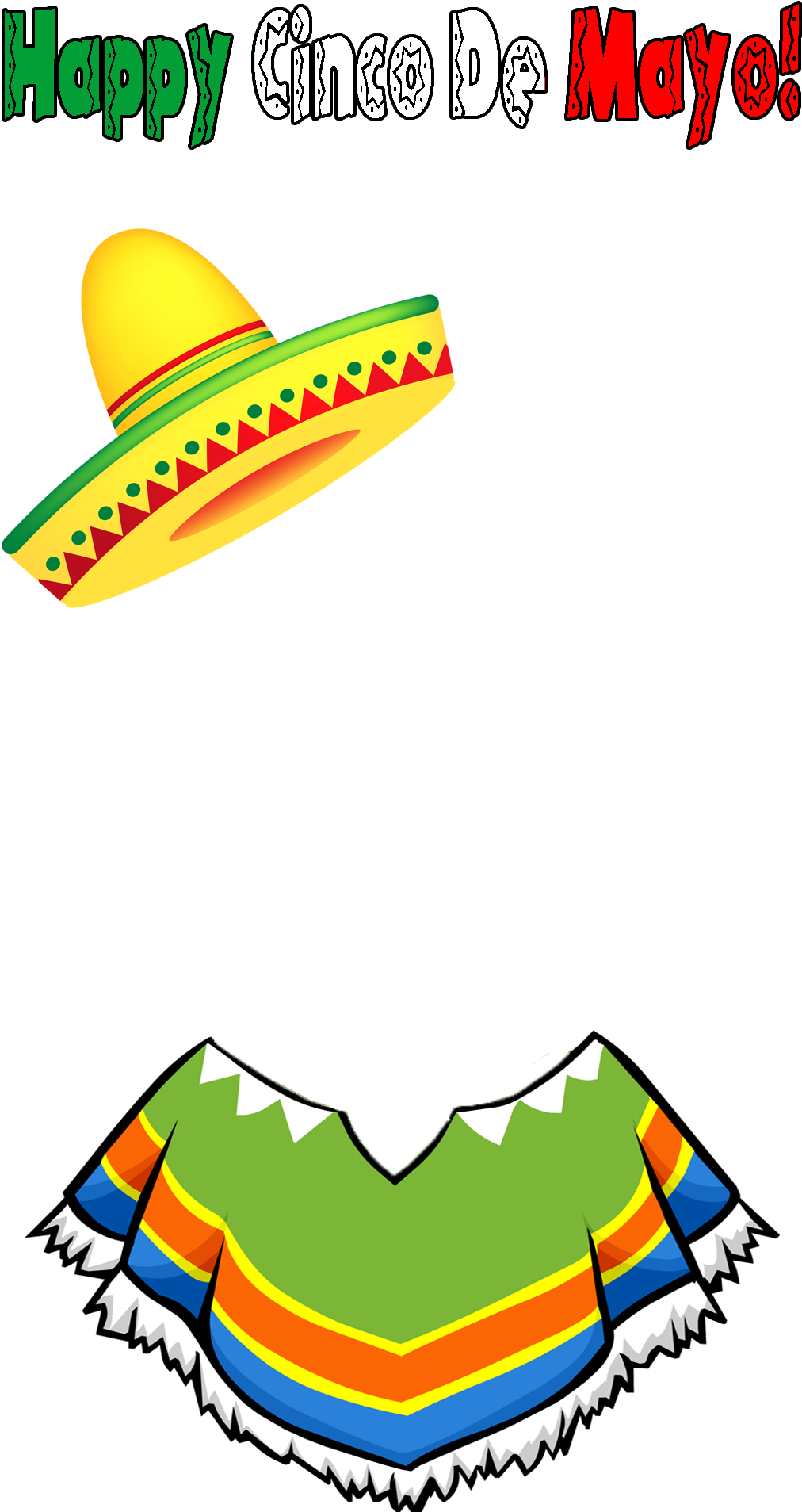 Check Out Our Cinco De Mayo Filter We Had Go Live At - Mexican Poncho Clipart (1080x1920)