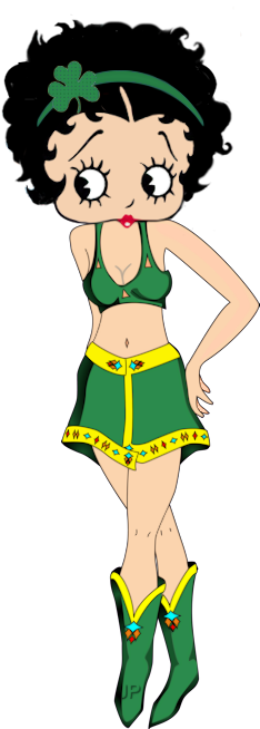 Irish Bb - Betty Boop (265x674)