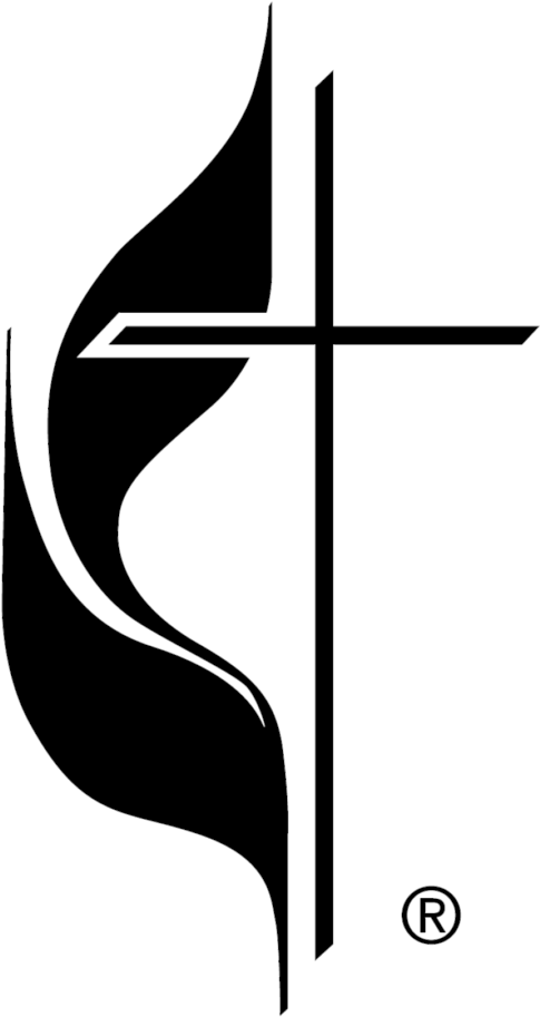 United Methodist Church Clipart 5 Of Virginia - United Methodist Church Logo Black And White (596x1024)