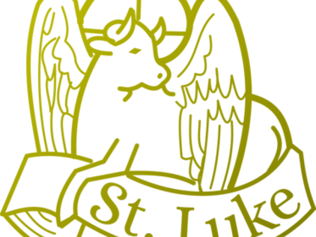 Religion Clipart Church Service - Symbol Of The Gospel Of Luke (640x480)