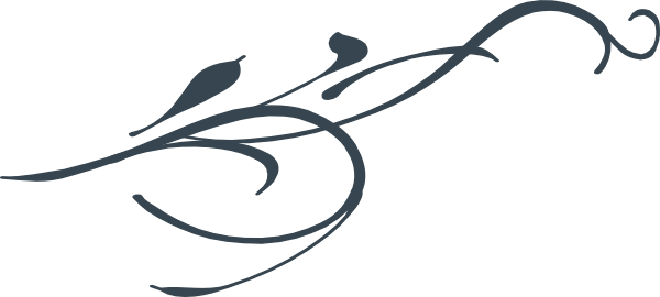 Gold Flowers Clip Art (600x270)