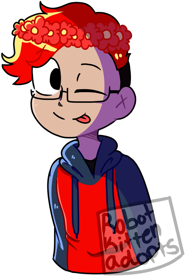 Markiplier Flower Crown Doodle On Deviantart Doodles - Cartoon (801x998)