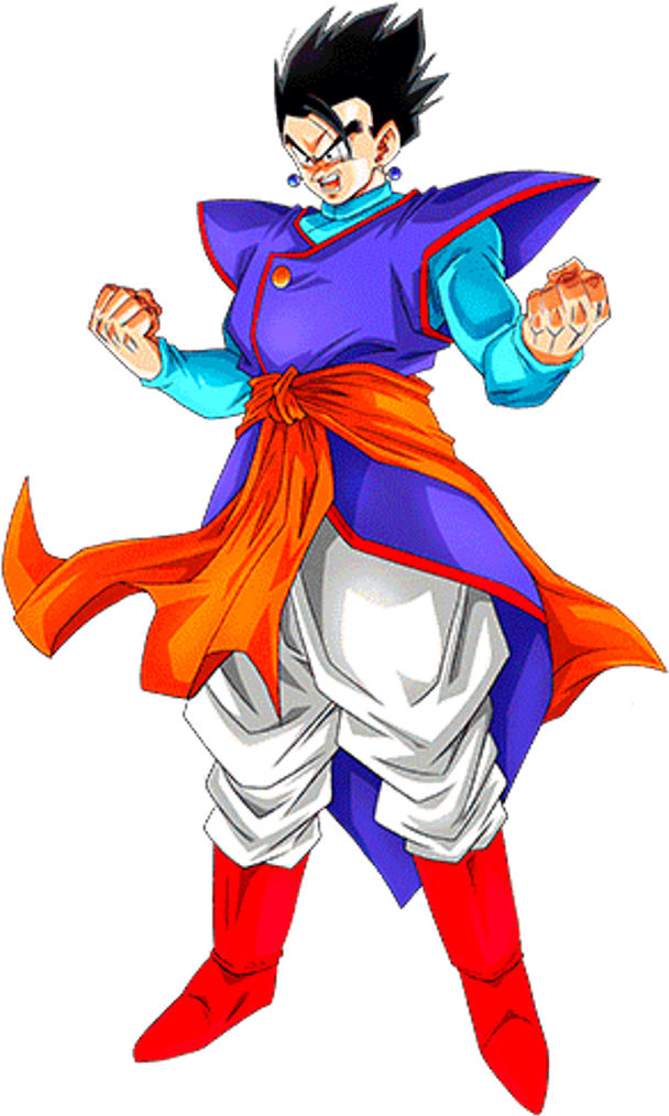 Mystique Clipart Ultimate - Dbz Ultimate Gohan (618x1024)