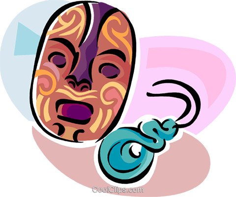 Australian Maori Artwork Royalty Free Vector Clip Art - Australian Maori Artwork Royalty Free Vector Clip Art (480x401)