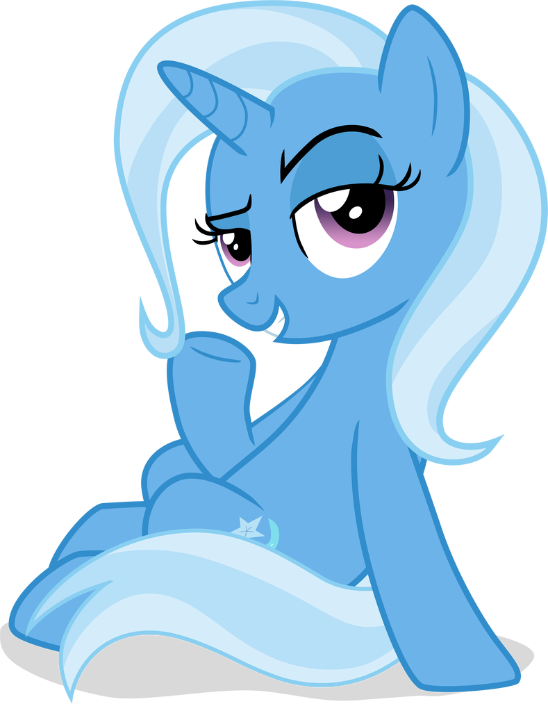 Intimidating Trixie By Shutterflyeqd - Cartoon (789x1013)