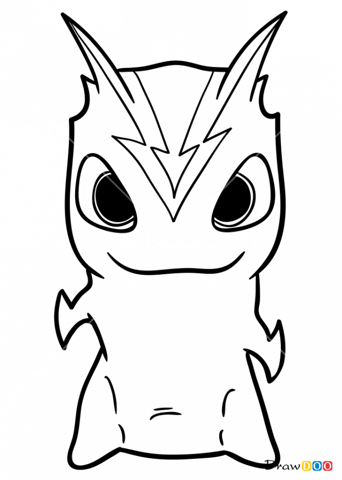 665 X 933 6 - Draw Slugterra (665x933)