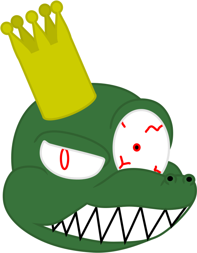 The Krocodilian King By Mudkipofcoolness - Cartoon (806x889)