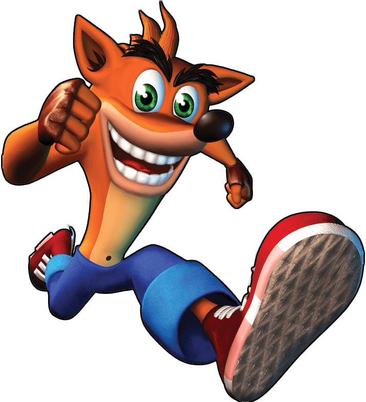 Crash Spins Himself Into Number Two With Ease, With - Screen Super Smash Bros Ultimate Characters (715x785)