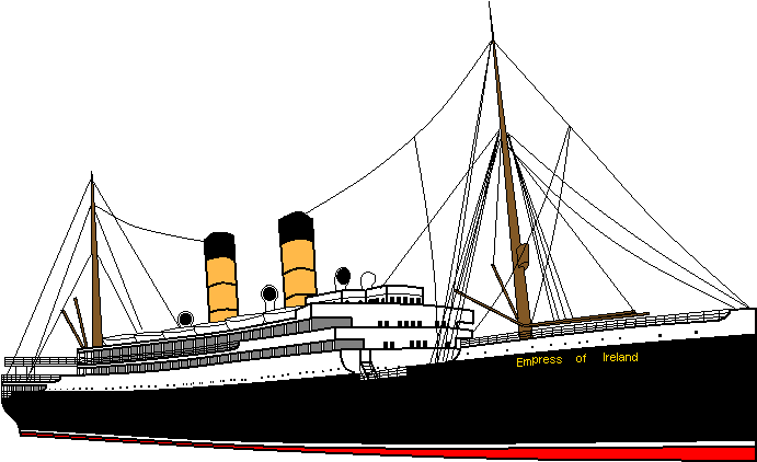 Empress Of Ireland By Colinthep M On - Empress Of Ireland Side View (800x509)