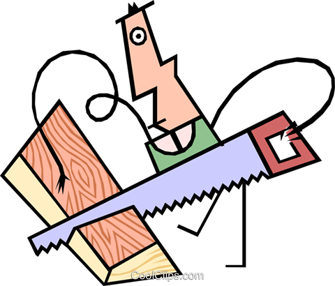 Cool Stuff Royalty Free Vector Clip Art Illustration - Tischler (480x410)