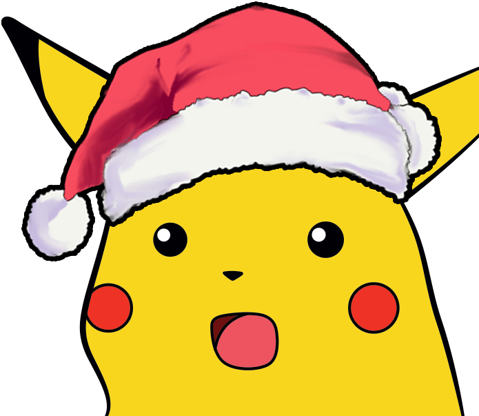 Copy Link - Pikachu Meme No Background (729x617)