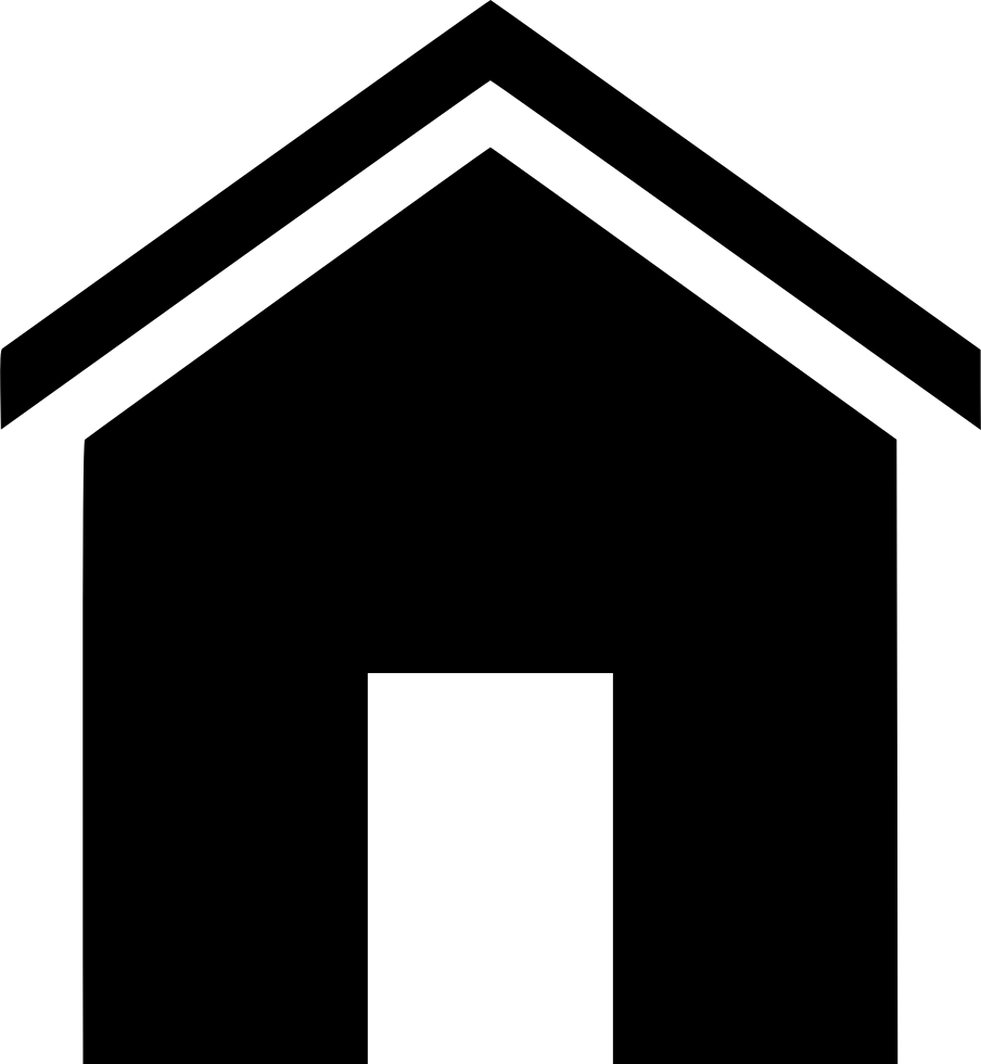 Png File - House Glyph (904x980)