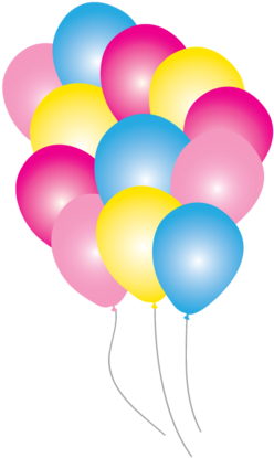Horse Clipart - My Little Pony Balloon Clipart (339x480)