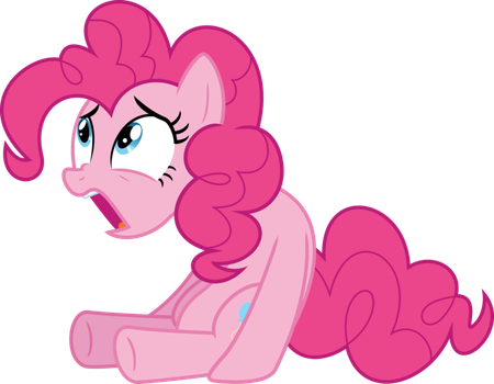 Mind Clipart Baffled - Pinkie Pie In A Dress (450x350)