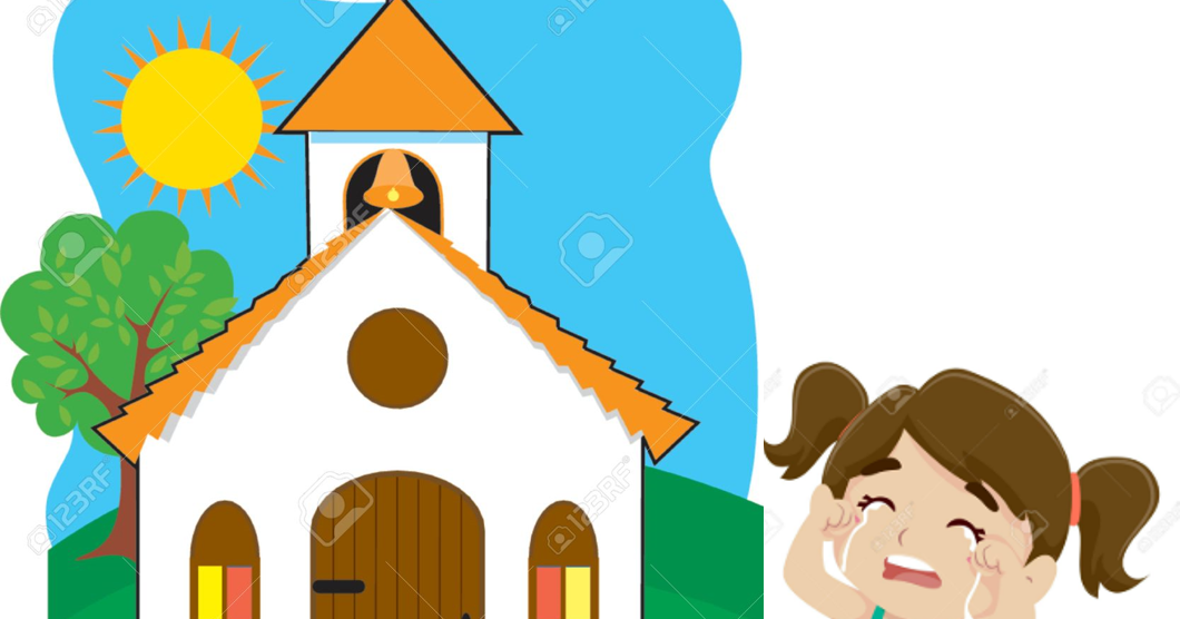 Clip Art Cute Church (1060x556)