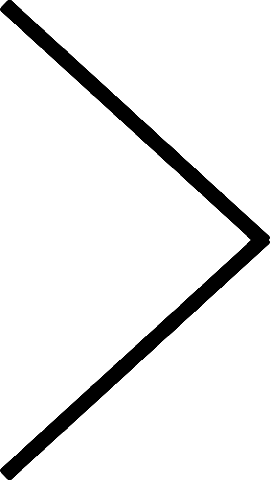 Png File - Thin Right Arrow (552x980)