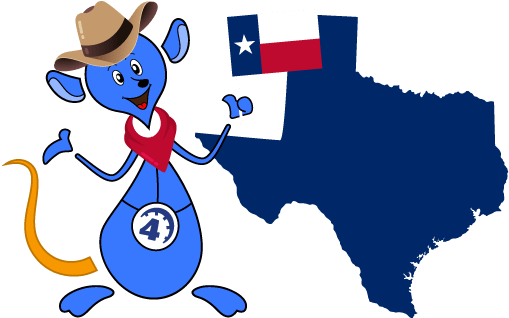 Texas Clipart Colonization - San Marcos On Texas Map (548x350)