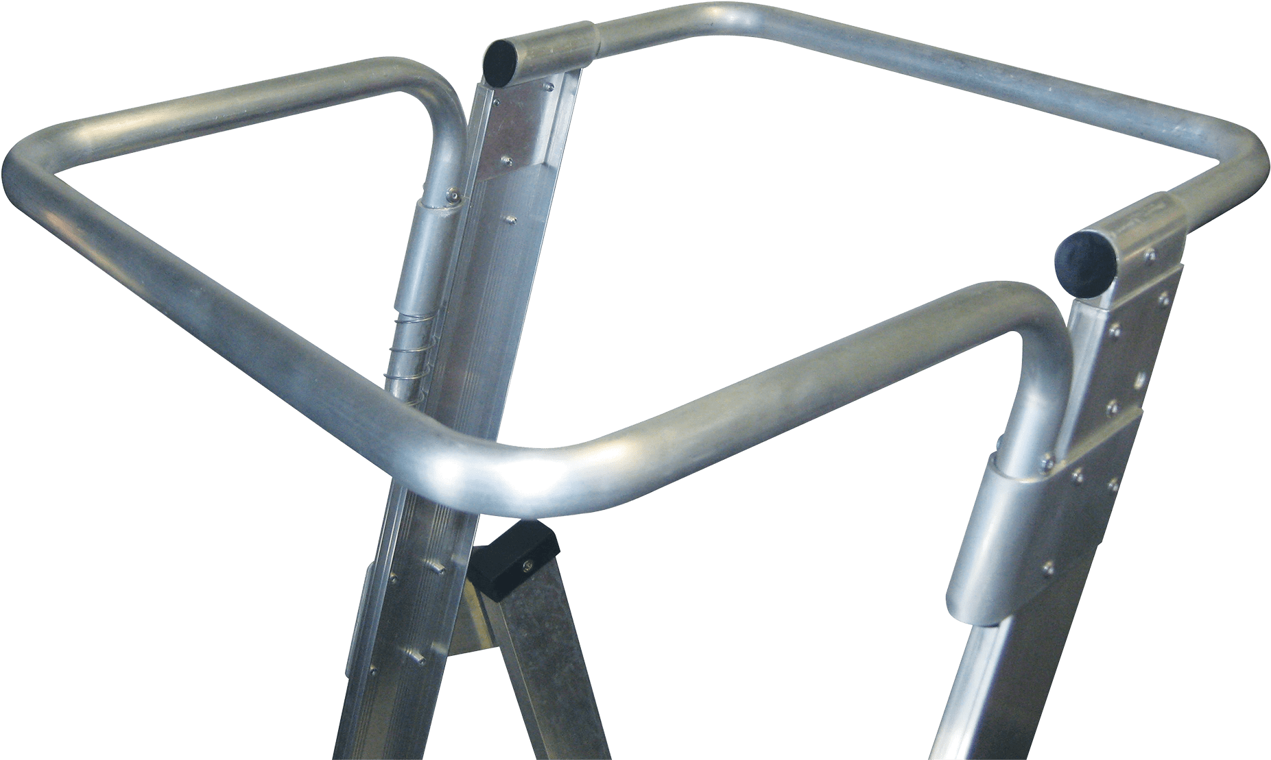 Aluminium Platform Step Ladder Standard Range Ladamax - Bicycle Frame (2000x1223)