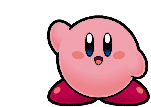 Png Character Transparent Character - Kirby Star (673x410)