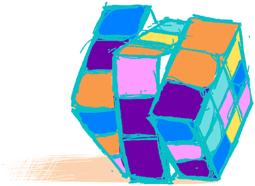 I've Recently Convinced Myself To Start Making A Clay - Rubik's Cube (800x800)