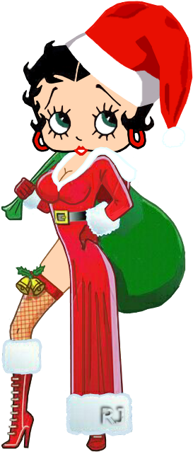 Sexy Santa - Cartoon Sexy Santa Png (400x700)