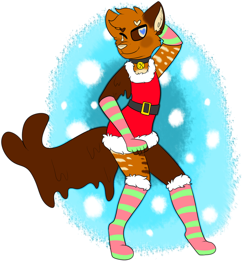 Sexy Santa 3/3~ Co By Impbutt - Cartoon (865x924)