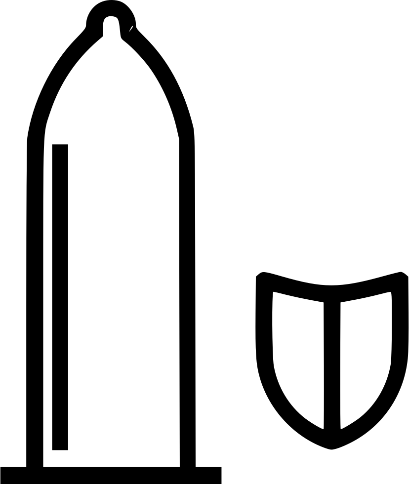 Condom Protection Safe Sex Shield Comments - Use Sexual Protection Png (828x980)