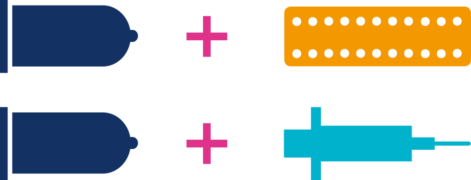 Double Up- Safe Sex And Contraception - Cross (935x357)