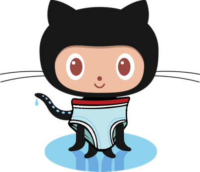Github Octocat (404x348)