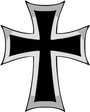 Teutonic Knights Cross - Christian Cross Red (480x360)