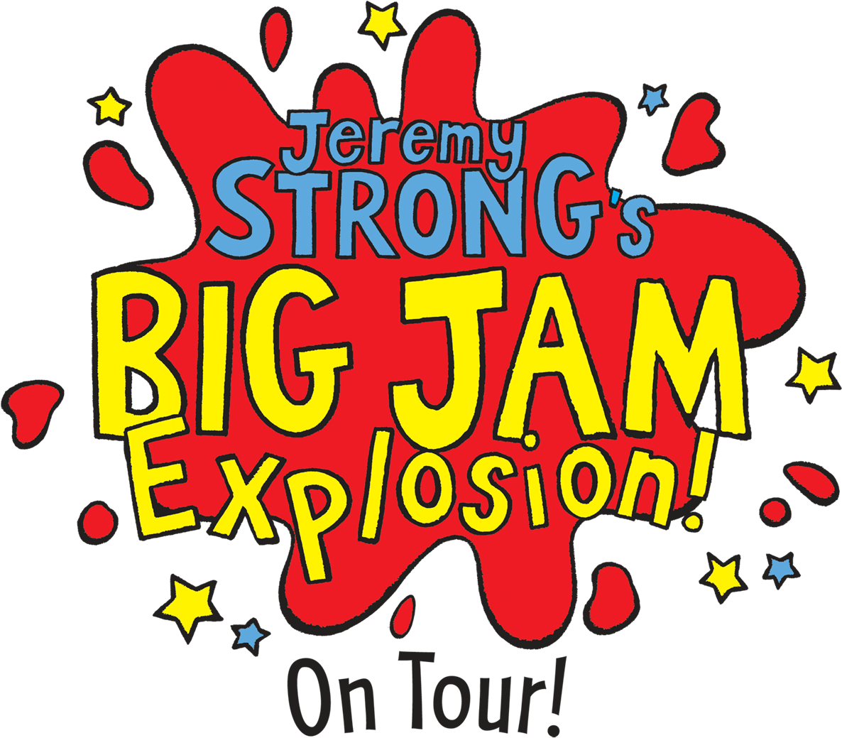 Jam Explosion Logo - Jeremy Strong Books (1325x1144)