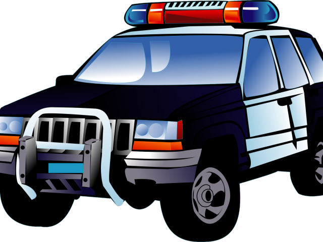 Classic Car Clipart Front Train Gif - Police Car Clipart (640x480)