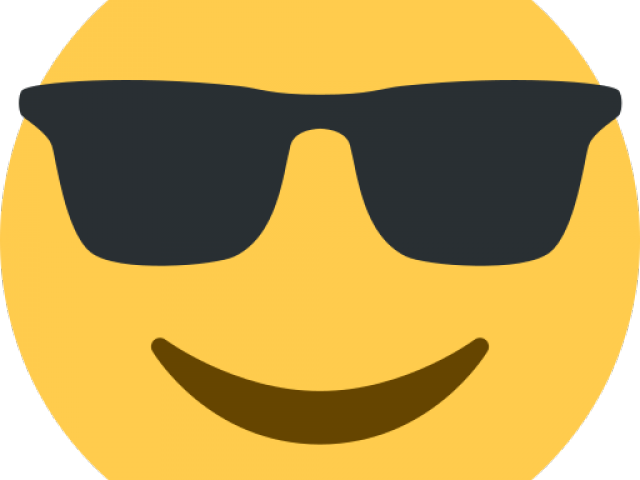 Sunglasses Emoji Clipart Emoji W - Smiley (640x480)