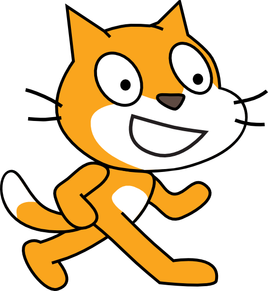 Cat Face Clip Art - Scratch Cat (552x599)