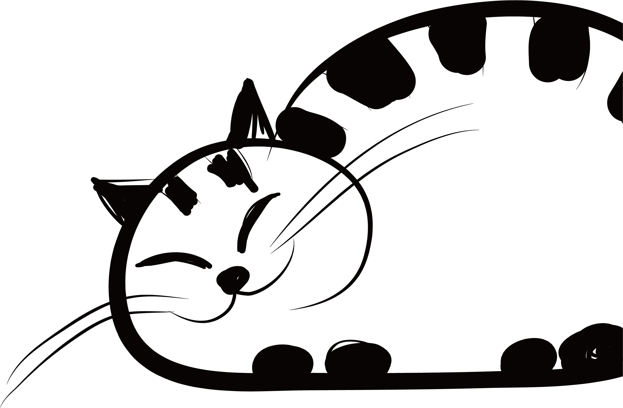 Siamese Cat Silhouette Illustration - Metalum Kaffeetasse / Kaffeebecher / Katzen / Geschenktasse (3624x1922)